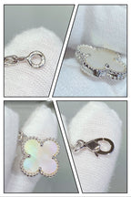 [Marin]CLOVER 5 MOTIF WHITE MOP SILVER BRACELET