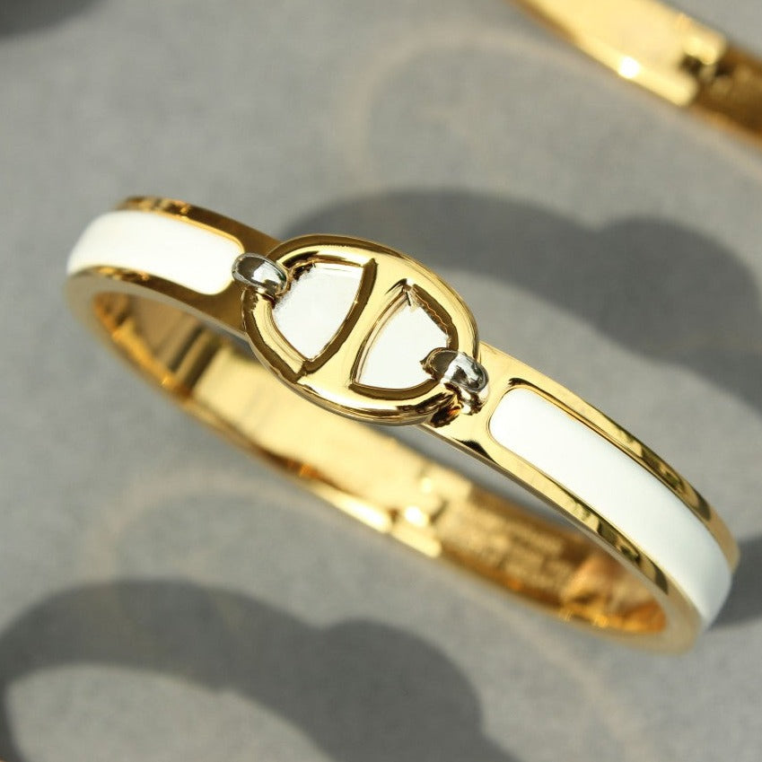 [Marin]CLIC CHAINE GOLD BRACELET