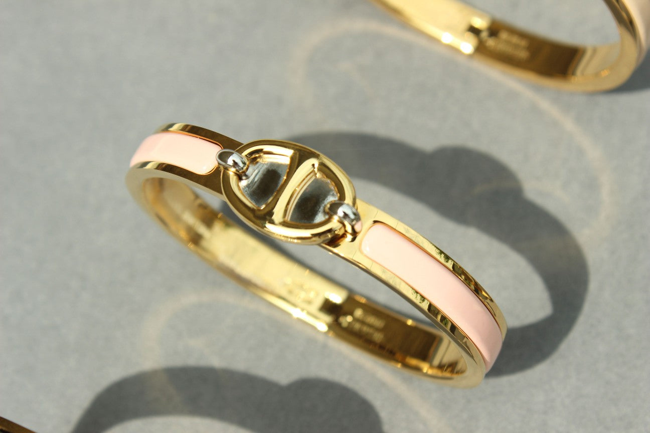 [Marin]CLIC CHAINE GOLD BRACELET