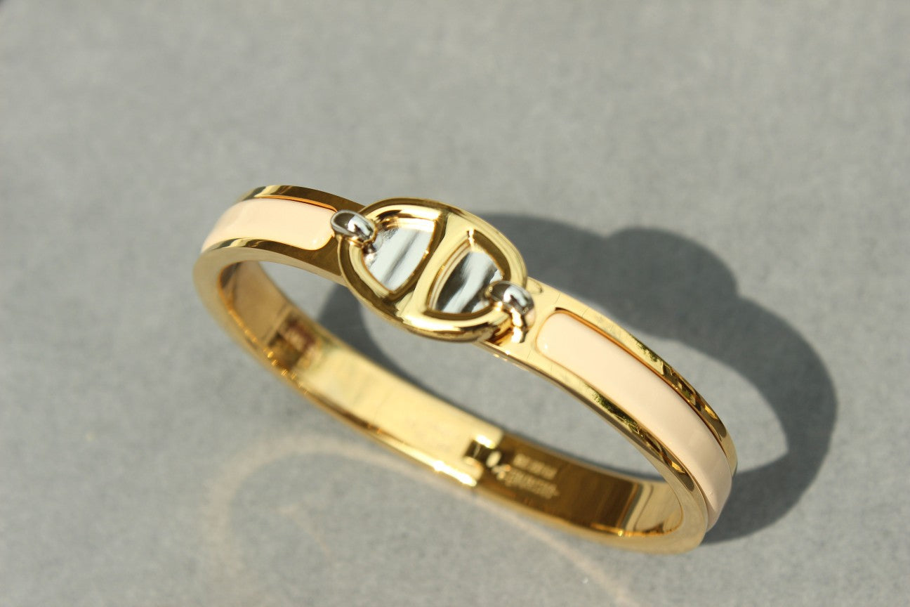 [Marin]CLIC CHAINE GOLD BRACELET