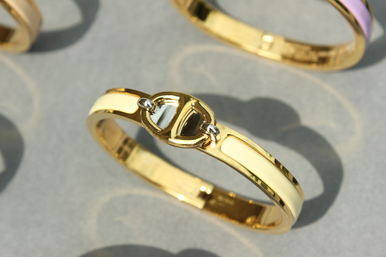 [Marin]CLIC CHAINE GOLD BRACELET