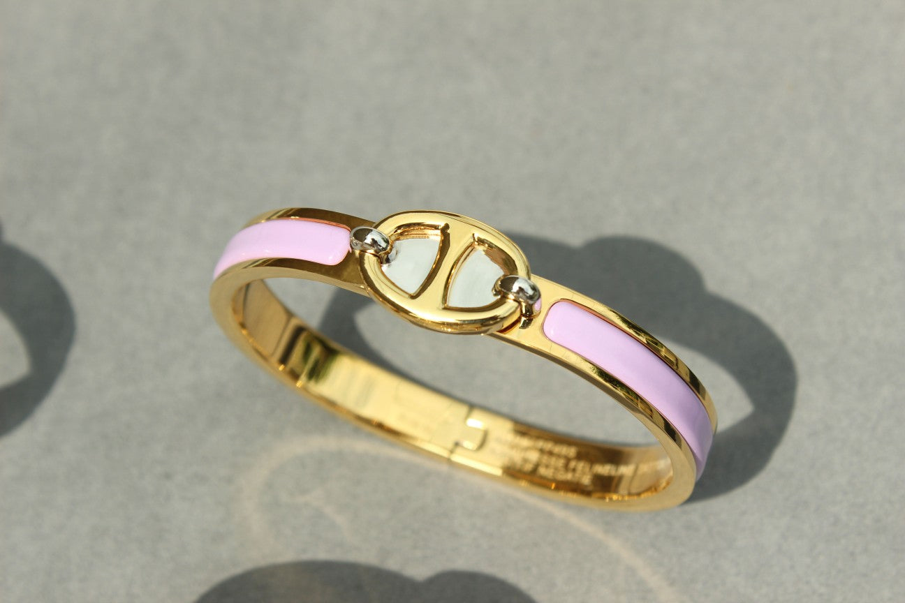 [Marin]CLIC CHAINE GOLD BRACELET