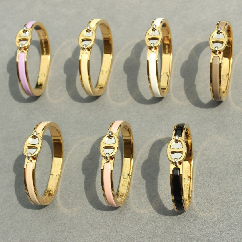 [Marin]BRACELET CLIC CHAÎNE EN OR