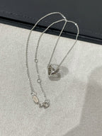 [Marin]LIENS EVIDENCE DIAMOND PAVED NECKLACE