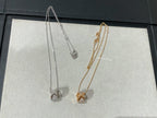 [Marin]LIENS EVIDENCE DIAMOND PAVED NECKLACE