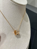 [Marin]LIENS EVIDENCE DIAMOND PAVED NECKLACE