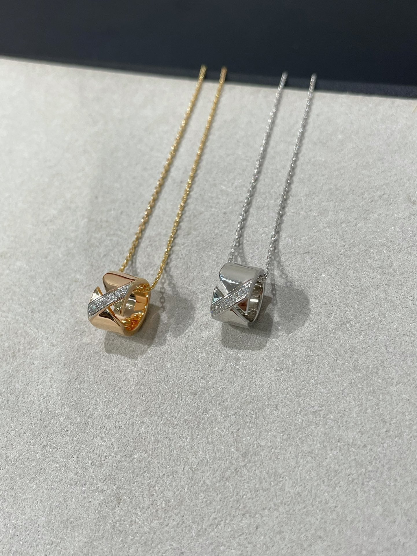 [Marin]LIENS EVIDENCE DIAMOND NECKLACE