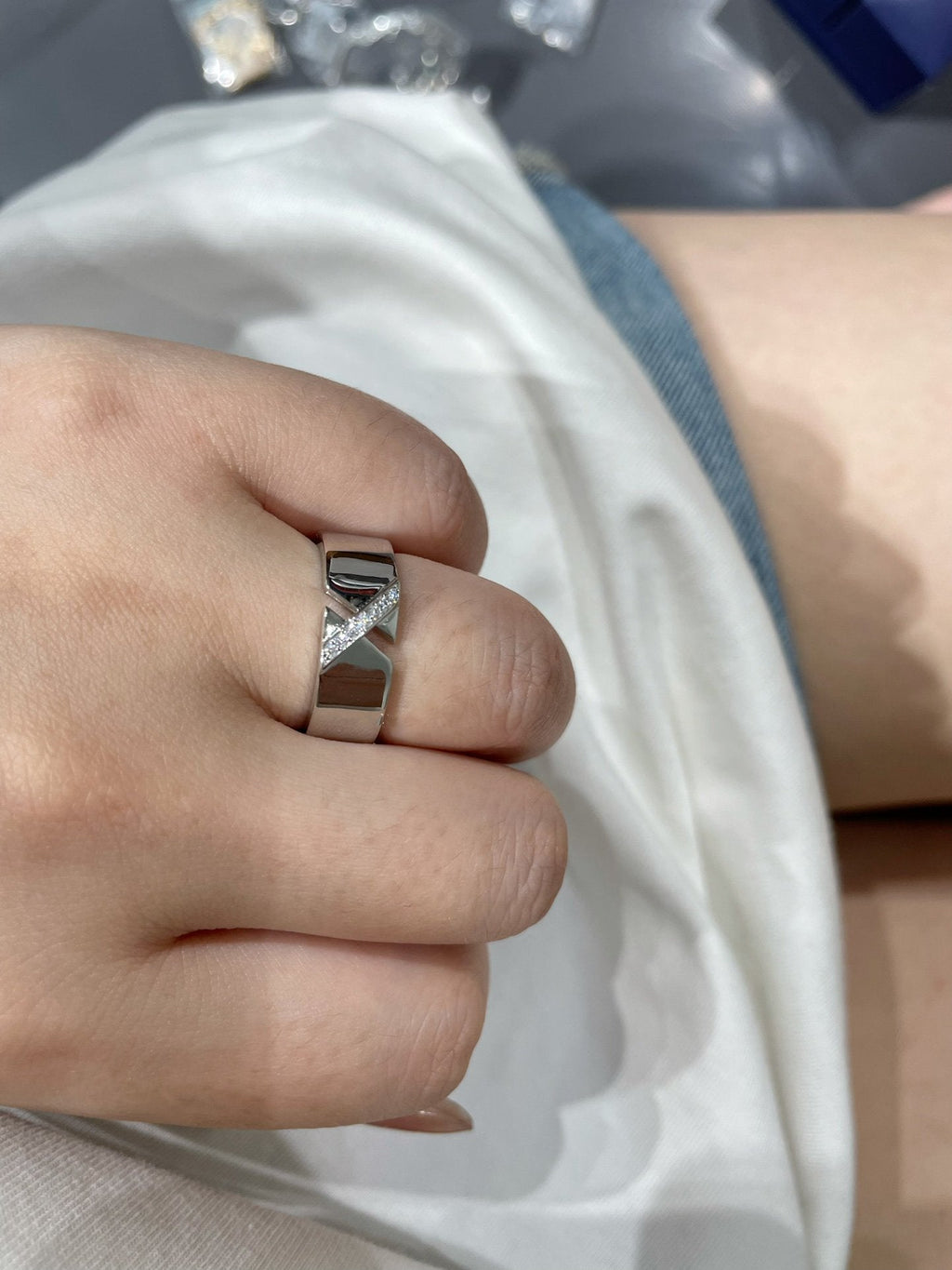 [Marin]LIENS EVIDENCE DIAOMOND RING