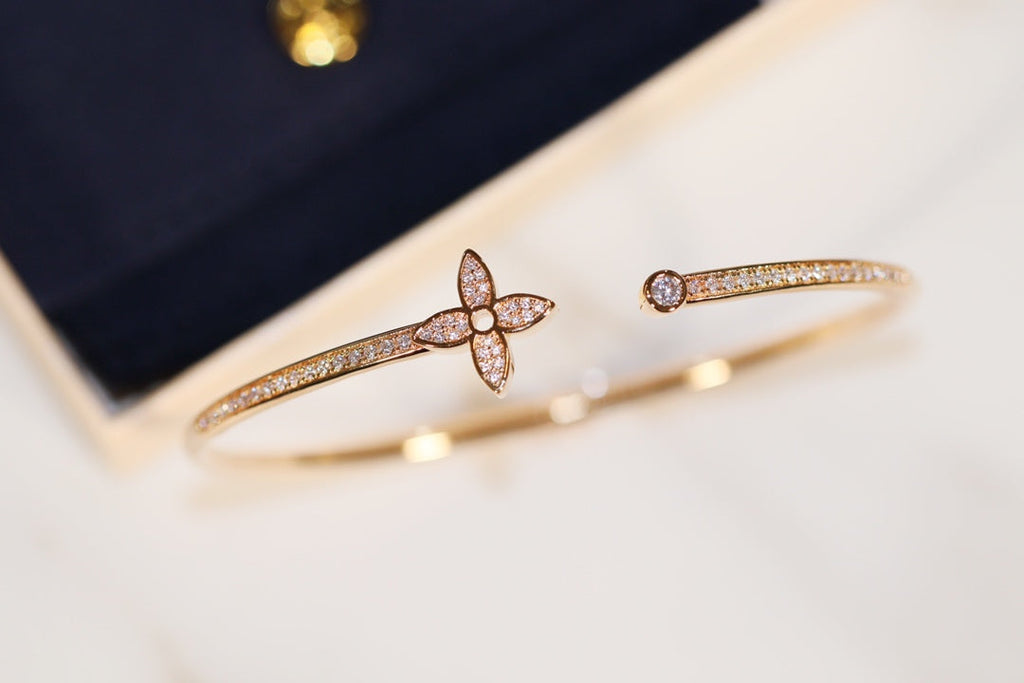 [Marin]JONC OUVERT IDYLLE GOLD SERTI DIAMANTS