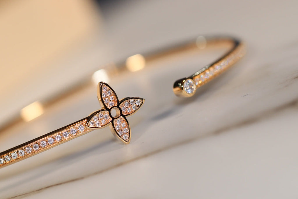 [Marin]JONC OUVERT IDYLLE GOLD SERTI DIAMANTS