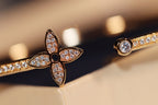 [Marin]JONC OUVERT IDYLLE GOLD SERTI DIAMANTS