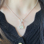 [Marin]COLLIER PENDENTIF EN ARGENT CONSTANCE