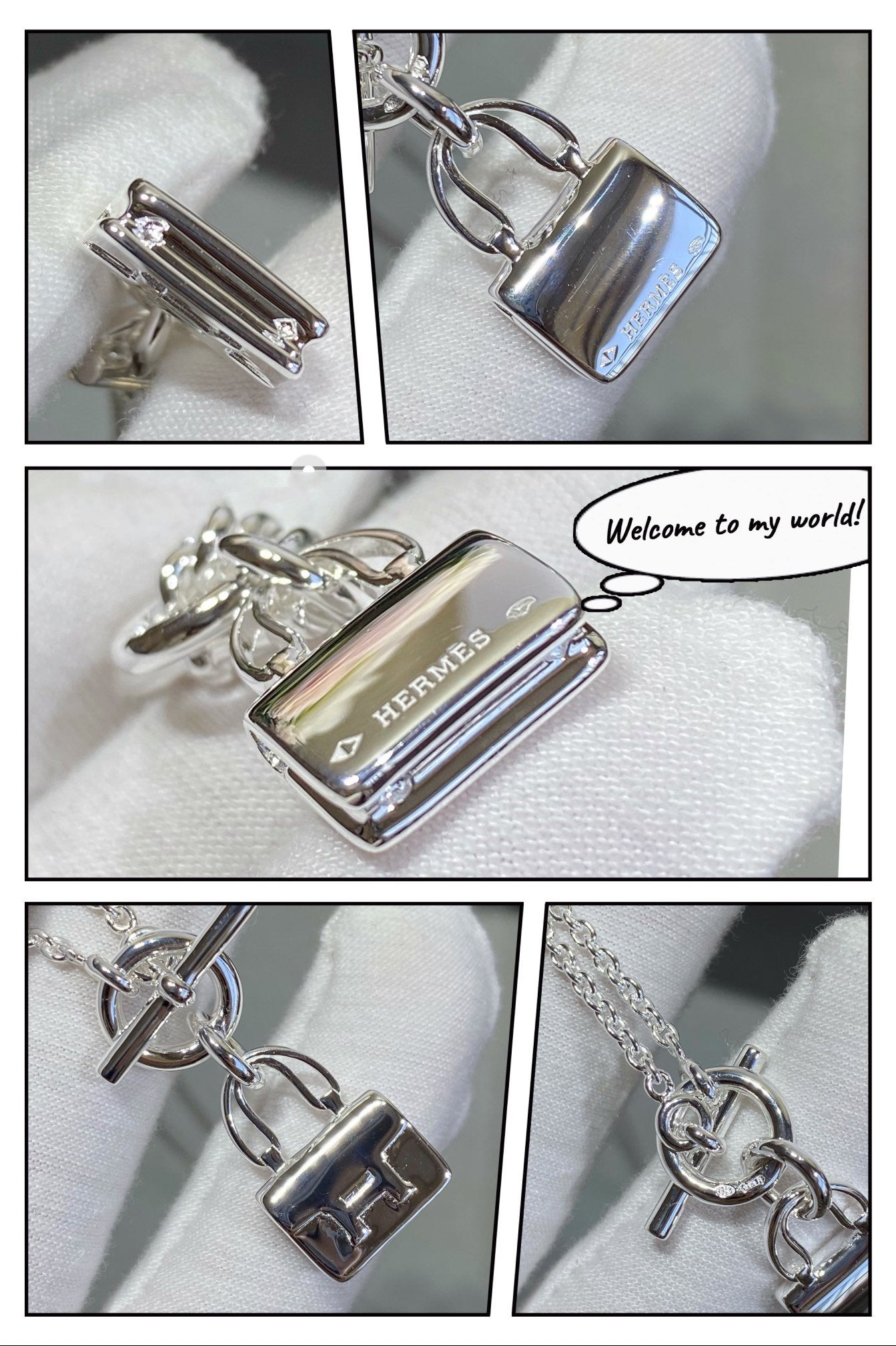 [Marin]COLLIER PENDENTIF EN ARGENT CONSTANCE
