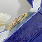 [Marin]BEE LOVE DIAMOND PAVED SMALL RING