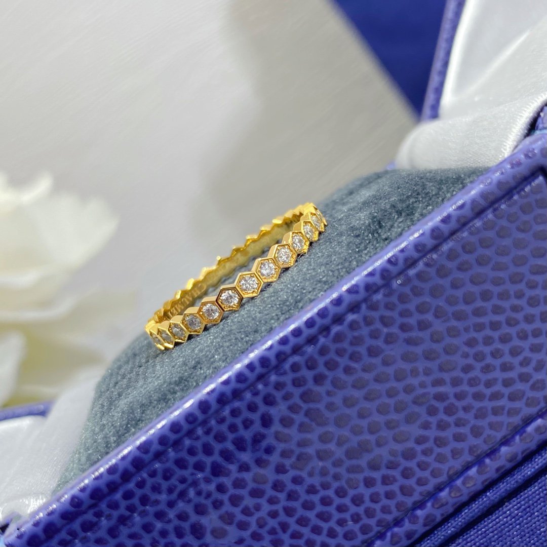 [Marin]BEE LOVE DIAMOND PAVED SMALL RING