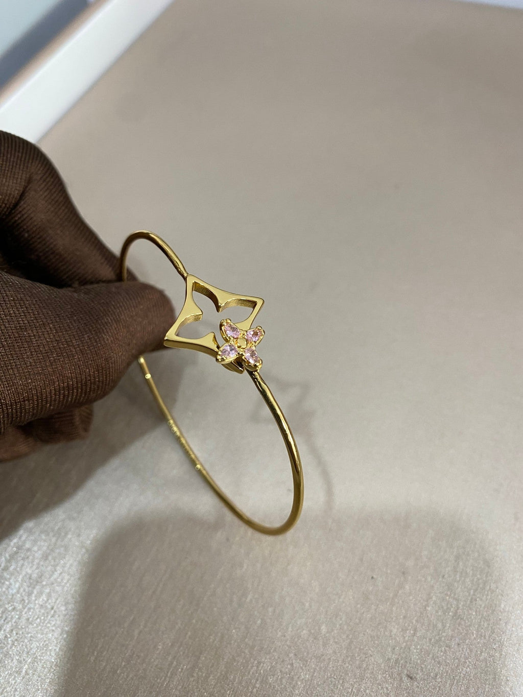 [Marin]Pink Diamond Bracelet