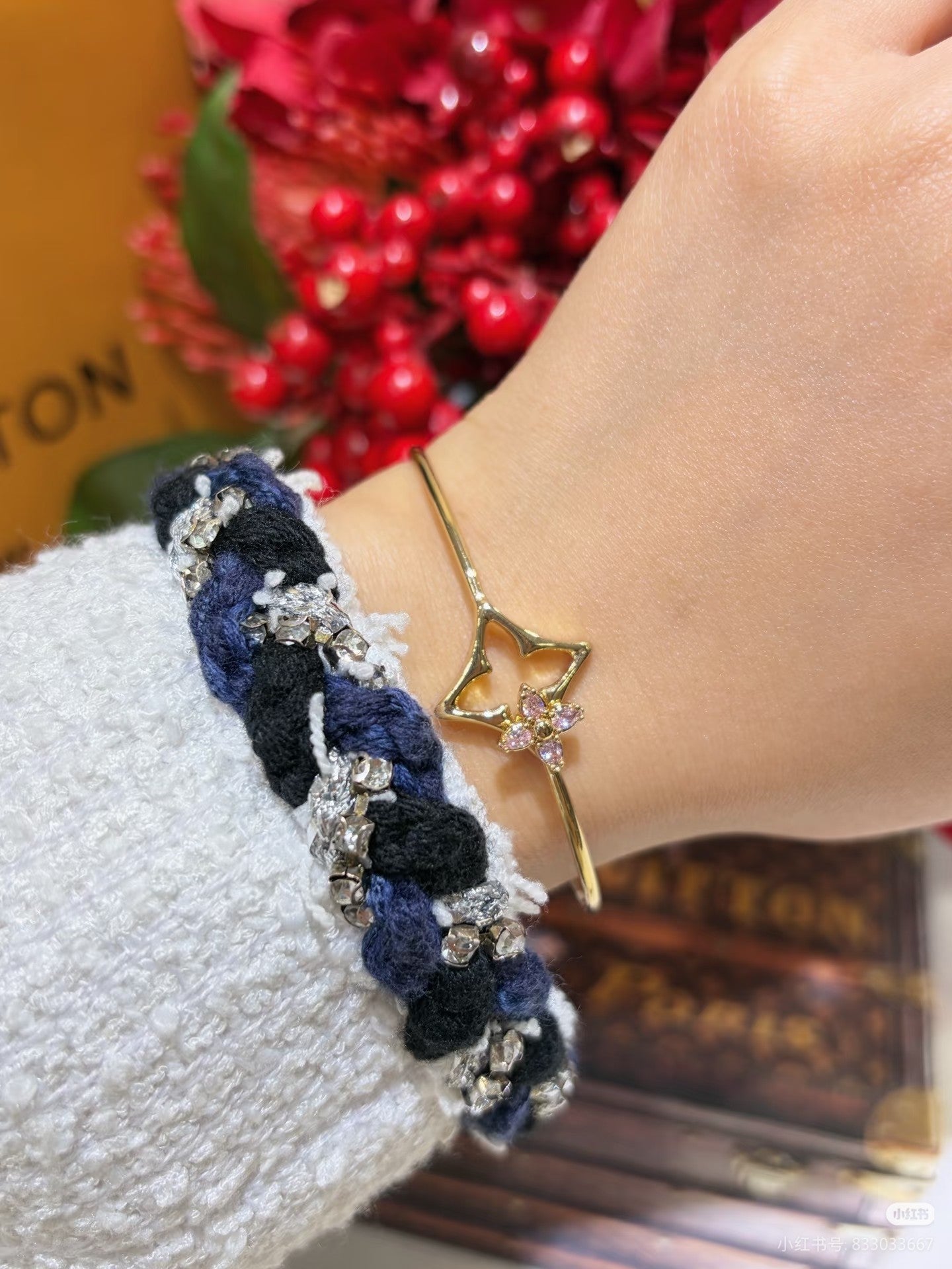 [Marin]Pink Diamond Bracelet
