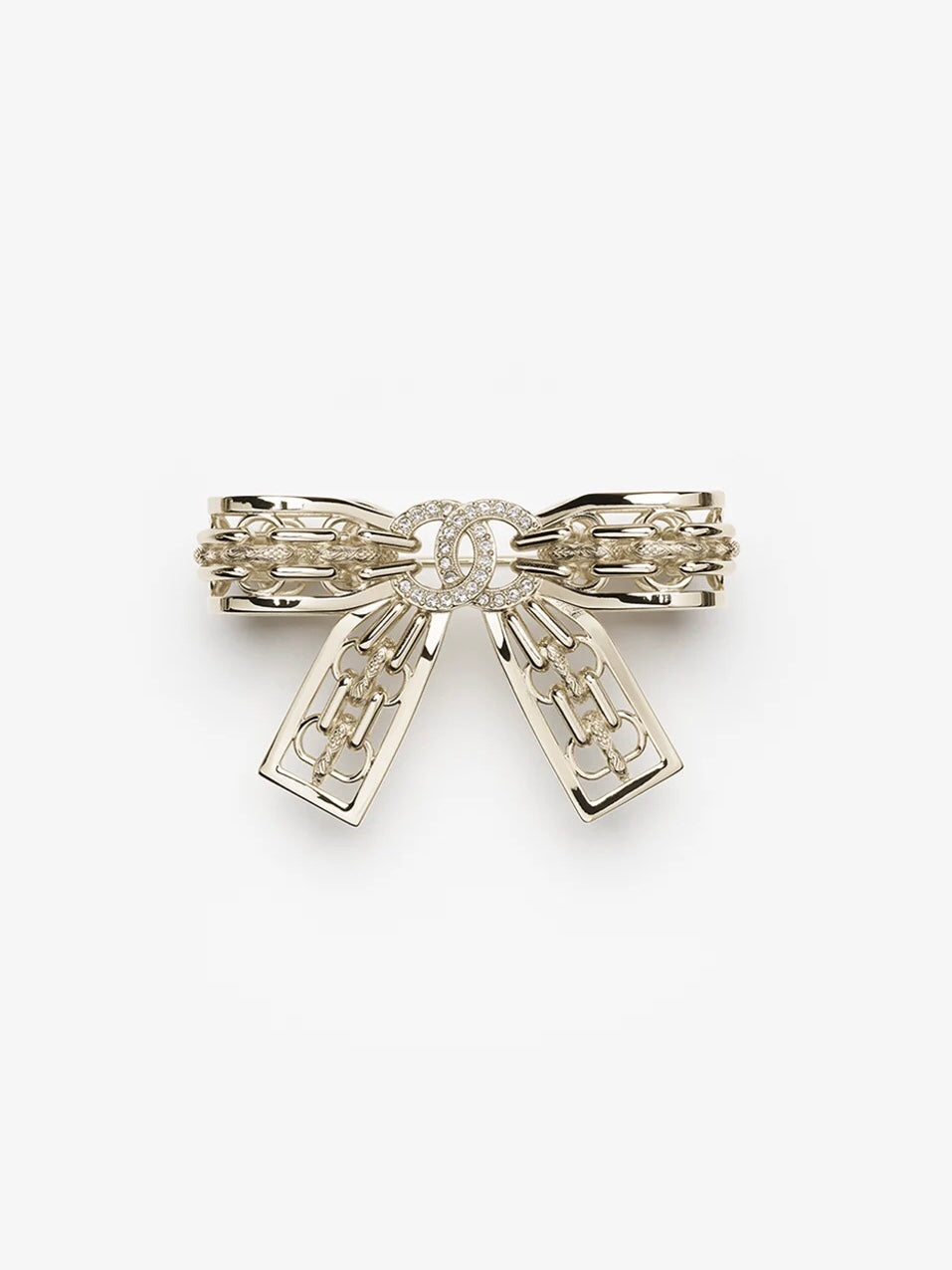 [Marin]25K Hollow Bow Brooch