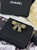 [Marin]25K Hollow Bow Brooch