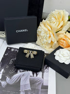 [Marin]25K Hollow Bow Brooch