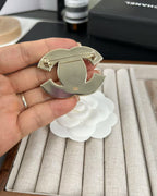 [Marin]Pink Resin Classic Brooch 5cm