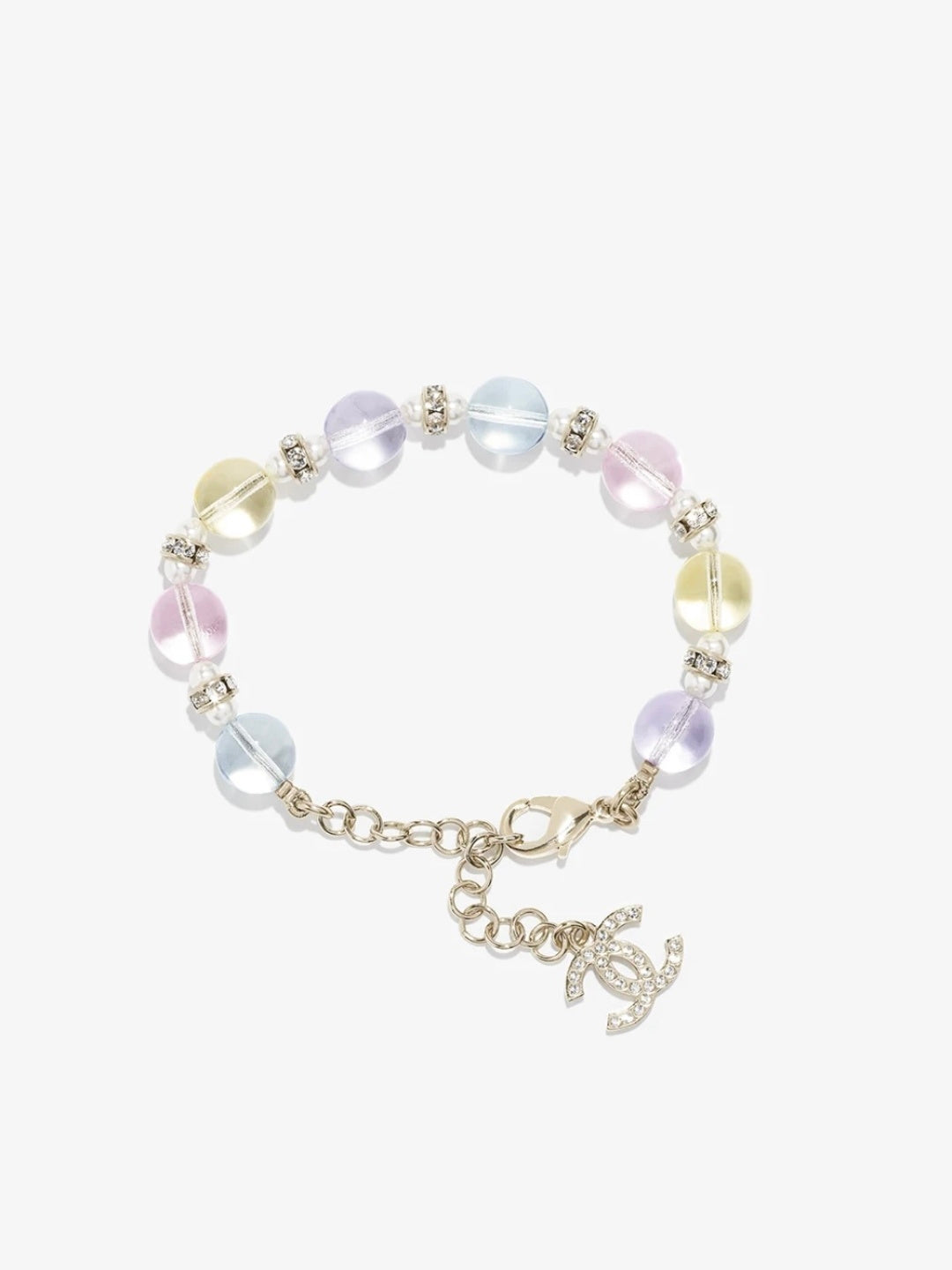 [Marin]Colorful Transparent Resin Bracelet