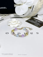 [Marin]Bracelet en résine transparente colorée
