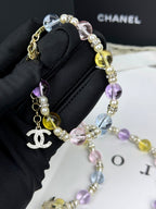[Marin]Bracelet en résine transparente colorée