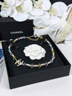 [Marin]26C New Spring Collection Colorful Transparent Resin Necklace