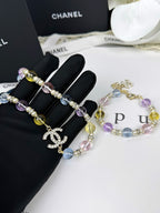 [Marin]26C New Spring Collection Colorful Transparent Resin Necklace
