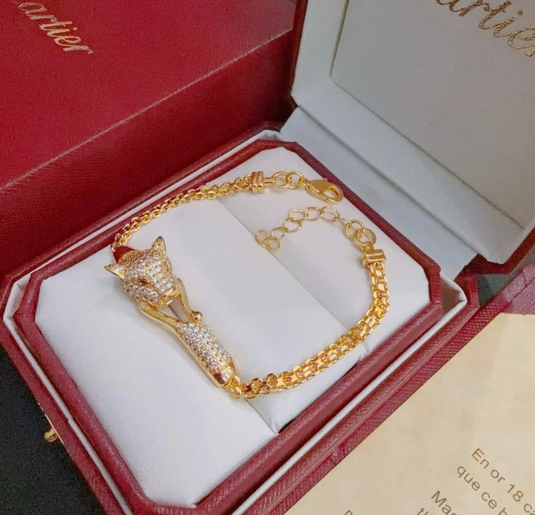 [Marin Jewelry] PANTHERE  BRACELET DIAMONDS
