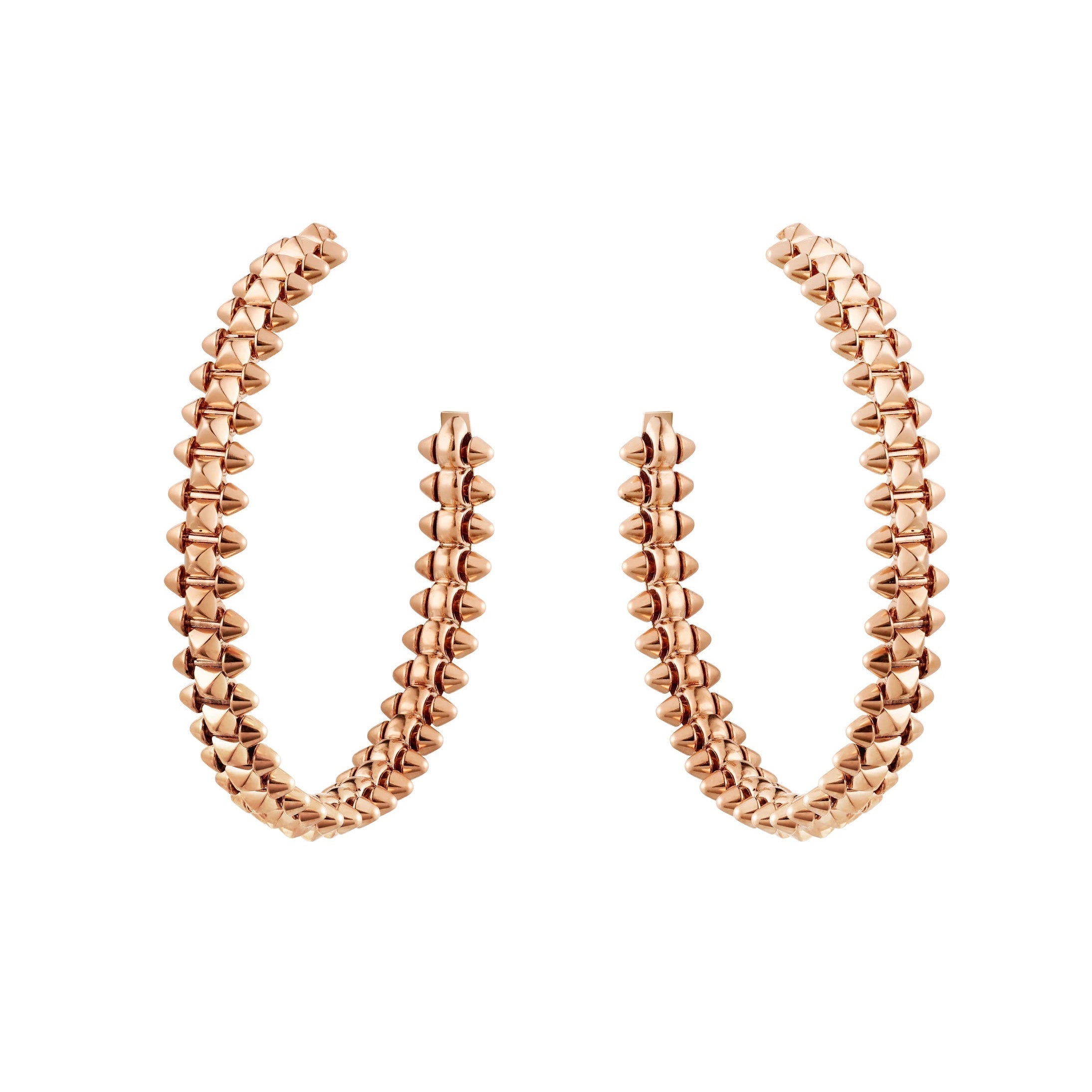 [Marin]CLASH LARGE HOOP EARRINGS