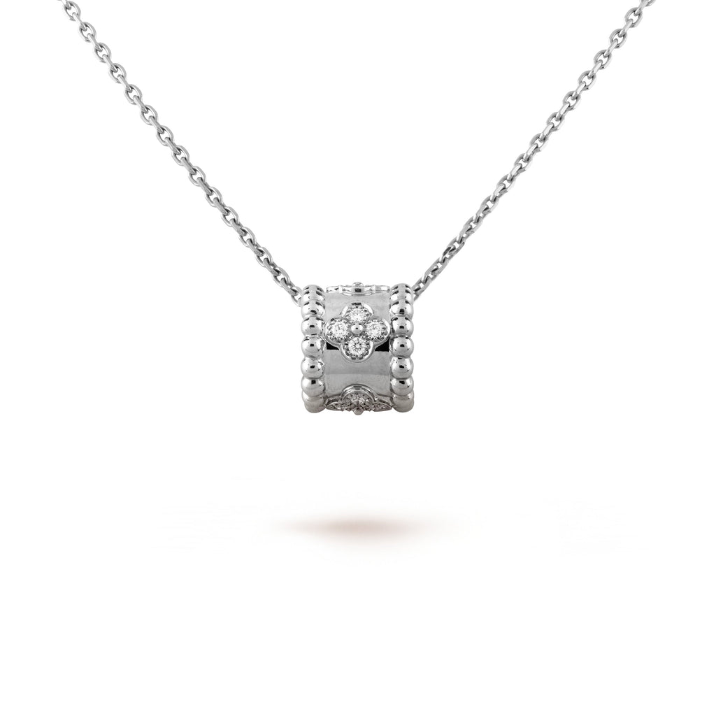 [Marin]PERLEE PEDANT SIVLER DIAMOND NECKLACE