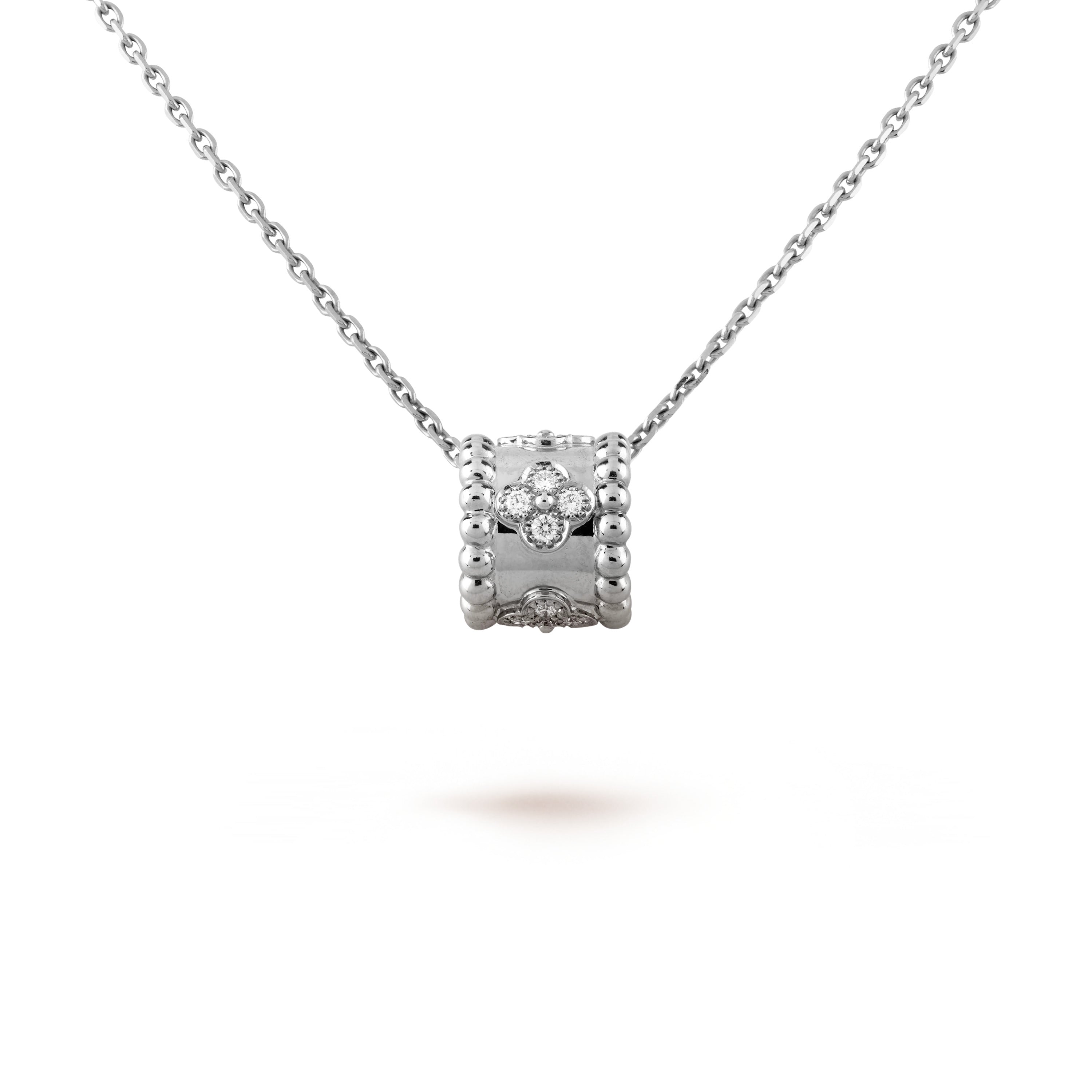 [Marin]PERLEE PEDANT SIVLER DIAMOND NECKLACE