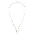 [Marin]BUTTERFLY MOP DIAMOND NECKLACE
