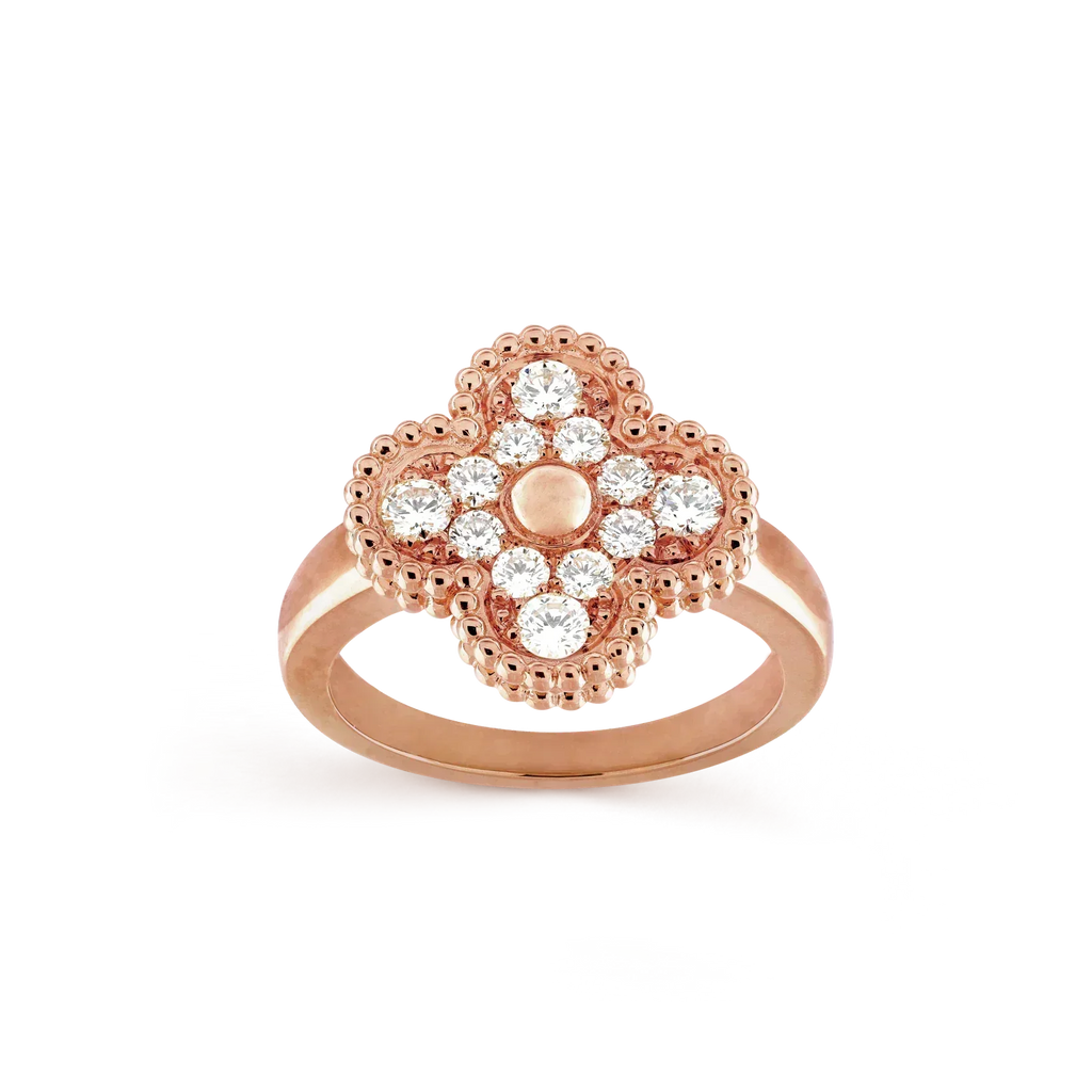 [Marin]CLOVER DIAMOND RING