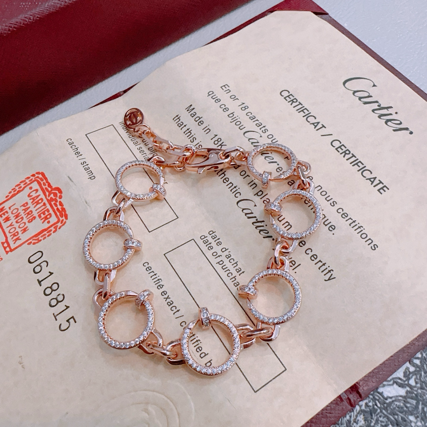 [Marin Jewelry] LOVE&JUSTE BRACELET DIAMONDS