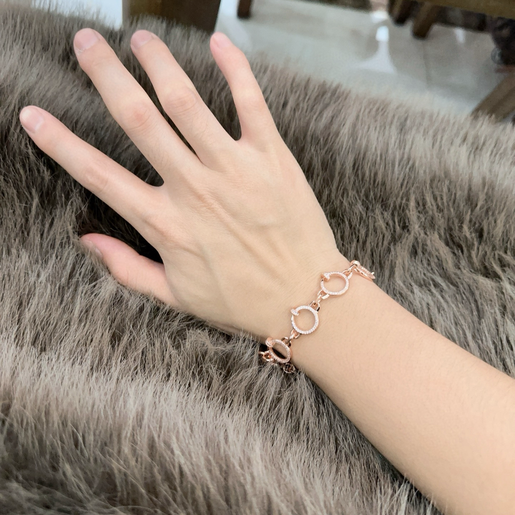 [Marin Jewelry] BRACELET LOVE&JUSTE DIAMANTS