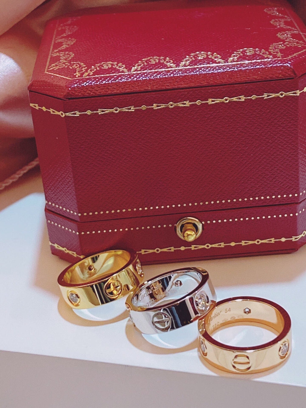 [Marin]Three-Diamond Ring