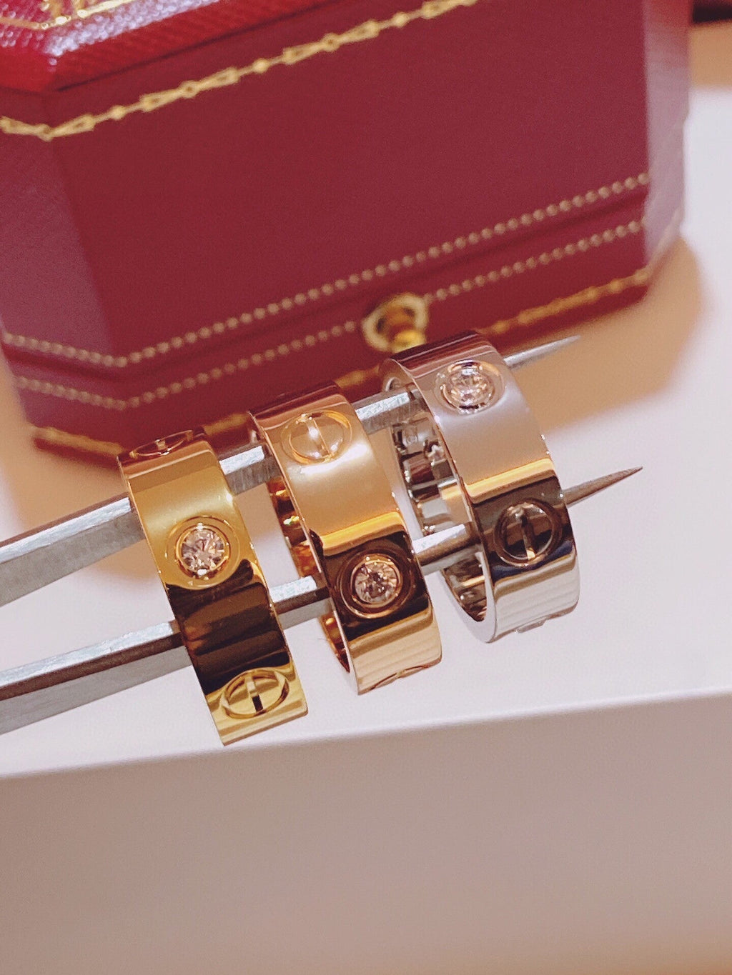 [Marin]Three-Diamond Ring