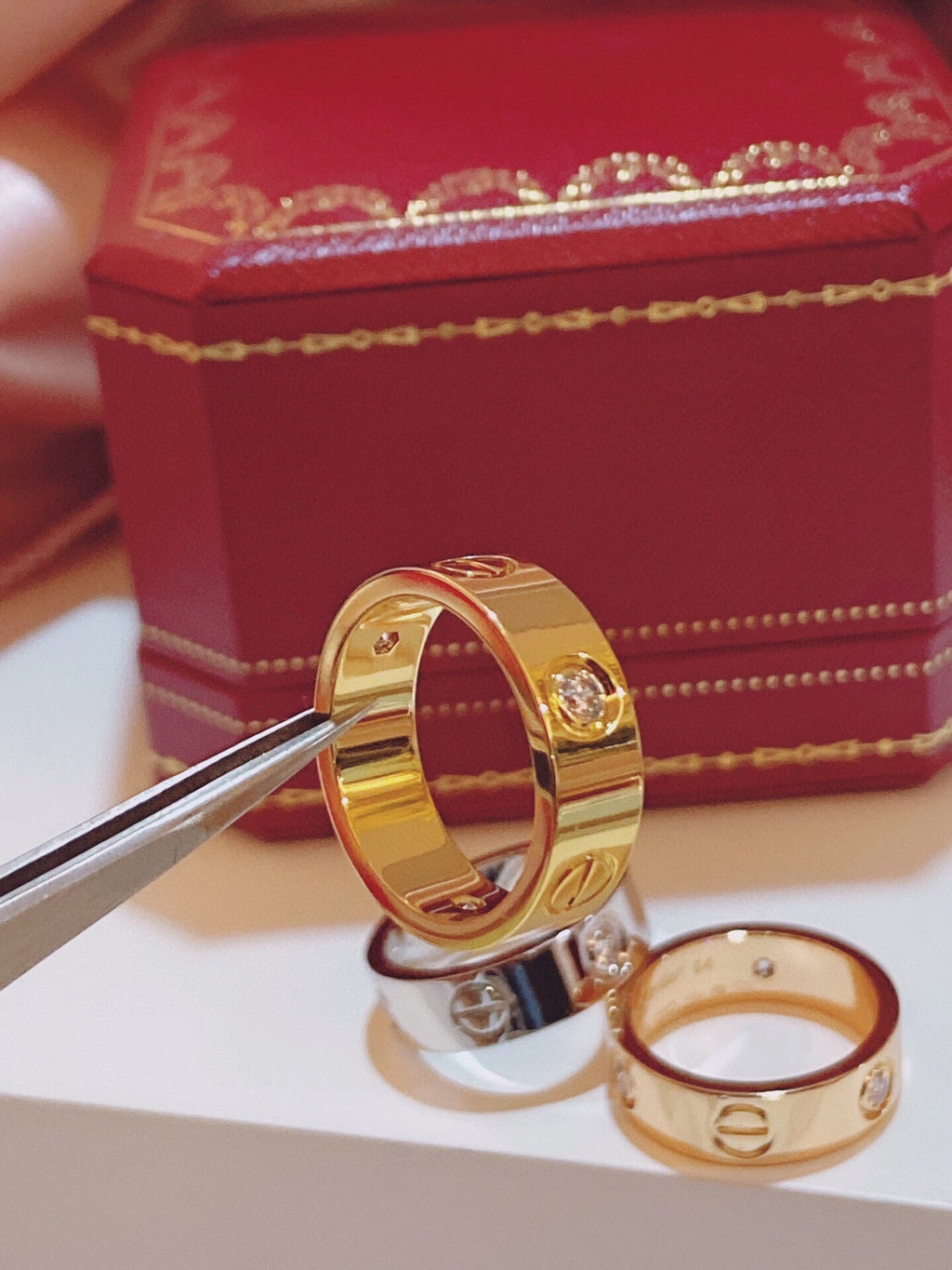 [Marin]Three-Diamond Ring