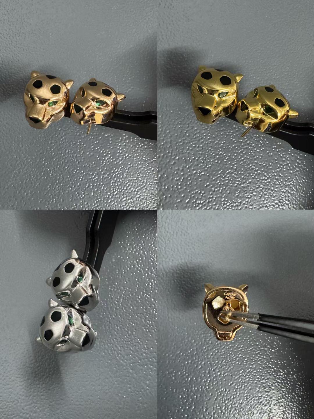 [?Marin]CHRRTAH-PRINT STUD EARRINGS, THREE COLORS