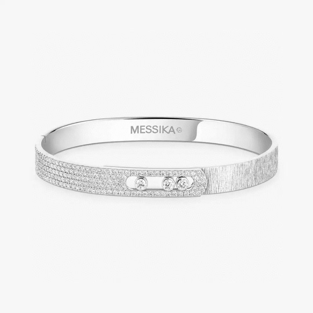 [?Marin]2026 BRAND-NEW FROSTED BRACELET WITH DIAMONDS THREE COLORS