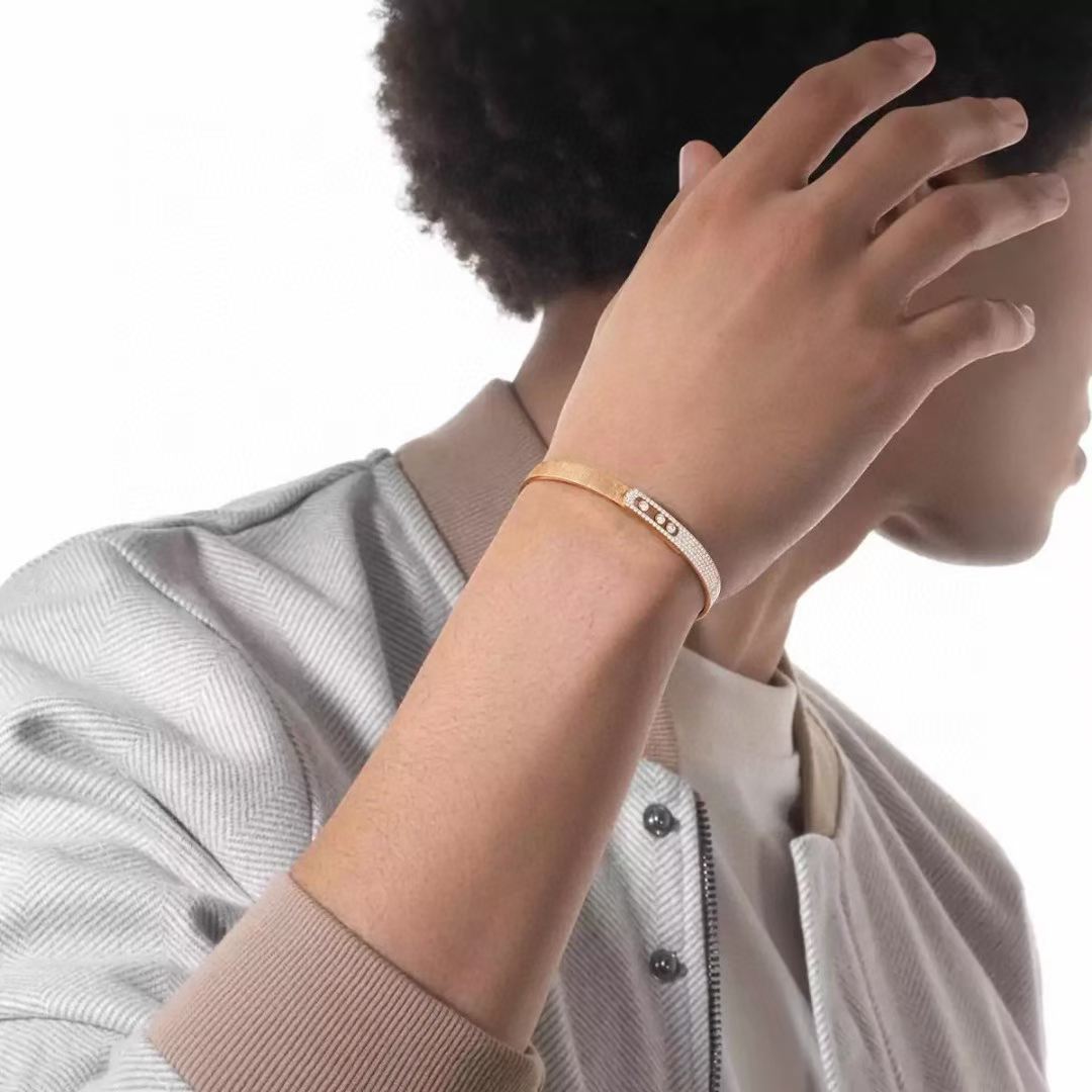 [?Marin]2026 BRAND-NEW FROSTED BRACELET WITH DIAMONDS THREE COLORS