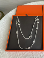 [Marin]Classic Silver Sweater Chain