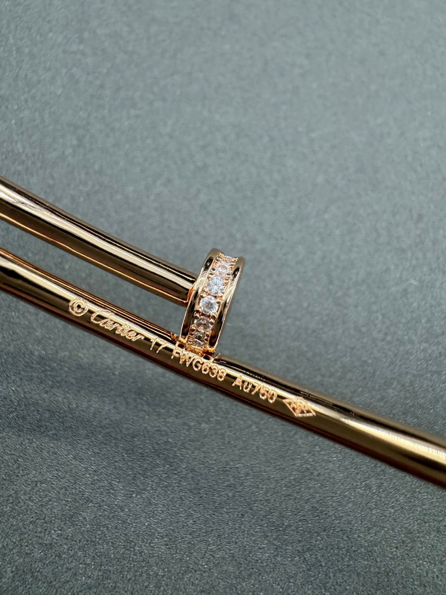 [Marin]JUSTE BRACELET 2.5MM  DIAMONDS2