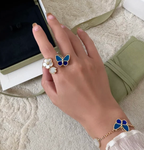 [Marin]NEW TWIN BUTTERFLY LUCKY RING