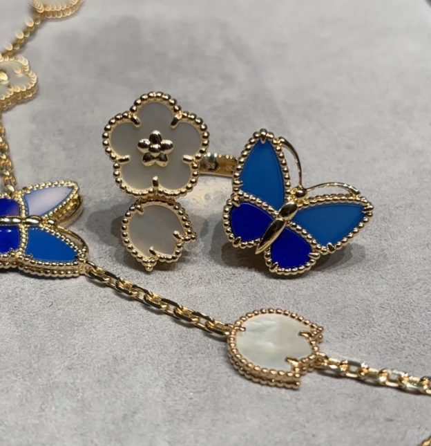 [Marin]NEW TWIN BUTTERFLY LUCKY RING