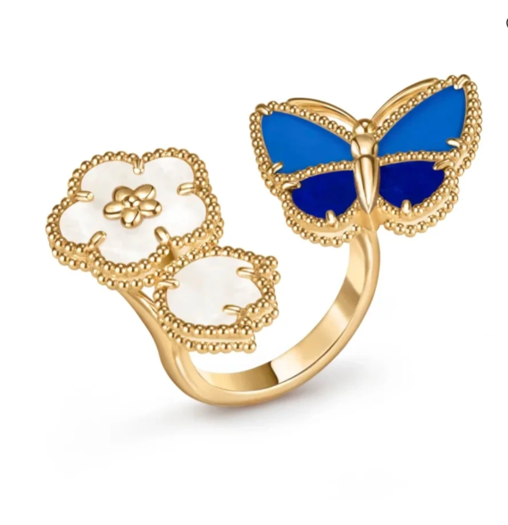 [Marin]NEW TWIN BUTTERFLY LUCKY RING