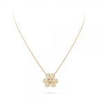 [Marin]FLOWER DIAMOND NECKLACE
